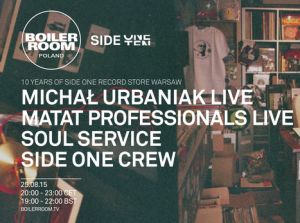Boiler Room: 10 Years of Side One Record Store