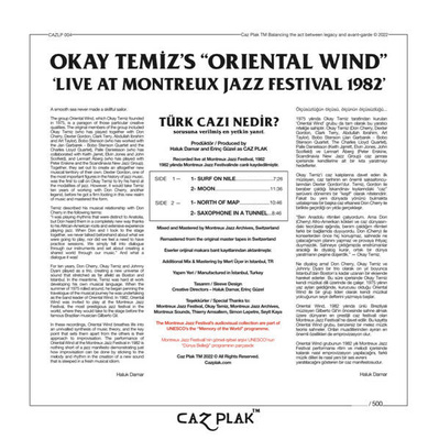 Okay Temiz's Oriental Wind Live At Montreux Jazz Festival 1982