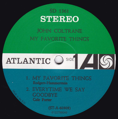 My Favorite Things (180g) [Used / Second Hand]