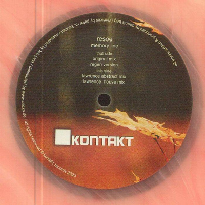 Memory Line (Red-White Marbled Vinyl)
