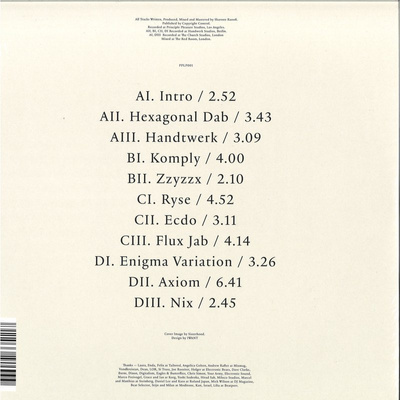 I (gatefold) clear vinyl