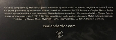 Zeal & Ardor (Indie Exclusive White Vinyl Edition)