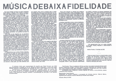 Música De Baixa Fidelidade