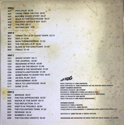 The Fog (Blakes Gold Edition) Gatefold 180g [Used / Second Hand]