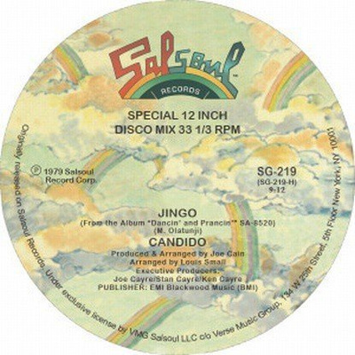 Jingo / Thousand Finger Man (Remastered) yellow vinyl
