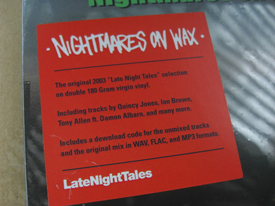 Late Night Tales: Nightmares On Wax (180g)