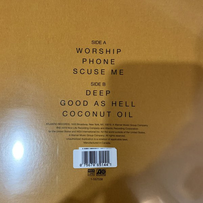 Coconut Oil (Record Store Day Black Friday 2019)