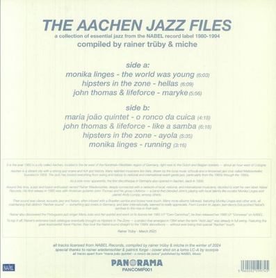 The Aachen Jazz Files: A Collection Of Essential Jazz From The Nabel Record Label 1980-1984