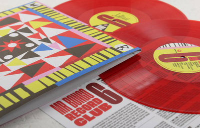 Mr Bongo Record Club Vol. 6 (Transparent Red Vinyl)