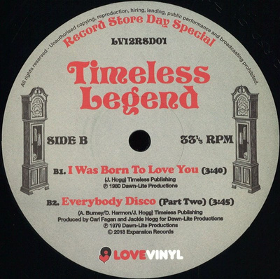 Everybody Disco / I Was Born To Love You (180g) Record Store Day 2018