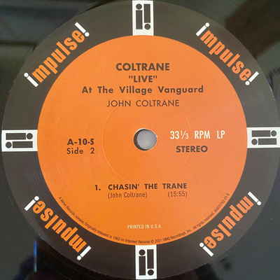 "Live" At The Village Vanguard (Gatefold) 180g [Used / Second Hand]