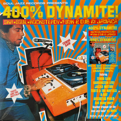 400% Dynamite! Ska, Soul, Rocksteady, Funk & Dub In Jamaica (Yellow Vinyl) (Record Store Day 2025)