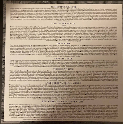 New York (Gatefold Clear Vinyl)
