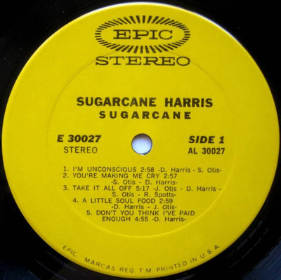 Sugarcane (Pitman Pressing)