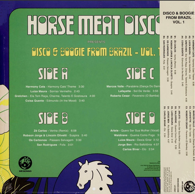 Horse Meat Disco Presents Disco & Boogie From Brazil Vol.1 (Gatefold)
