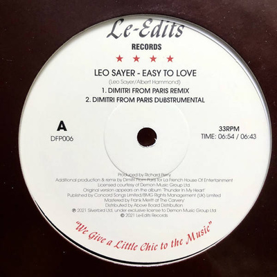 Easy To Love / Let's Go Round Again