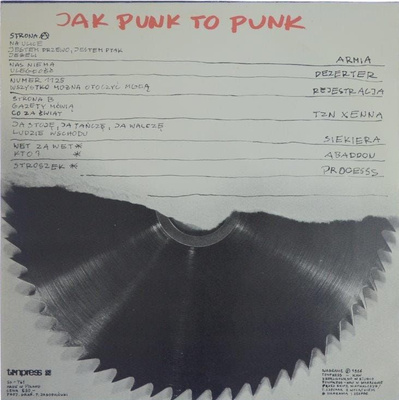Jak Punk To Punk [Used / Second Hand]