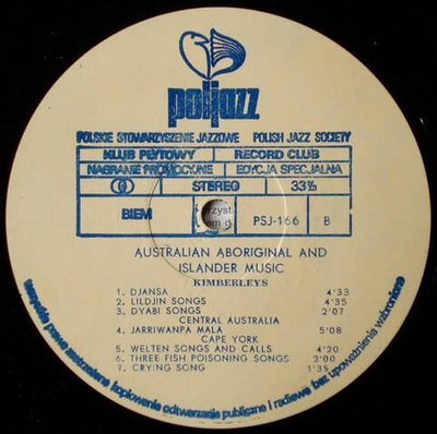 Australian Aboriginal And Islander Music [Used / Second Hand]