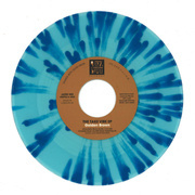 Take Vibe EP (Golden Brown / Walking On The Moon) White-Blue Splatter Vinyl
