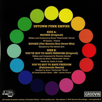 Boogie / You've Got To Have Freedom