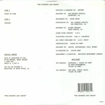 Right On Time / Tonight