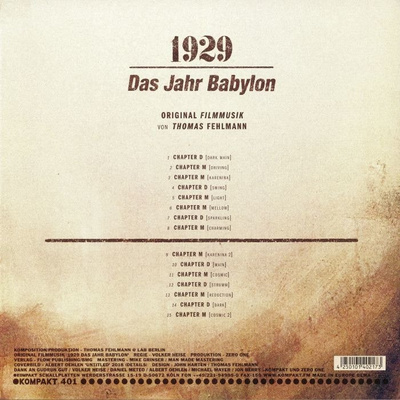 1929 - Das Jahr Babylon (180g)