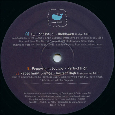 Webbmen (Indecs Edit) / Perfect High [Used / Second Hand]