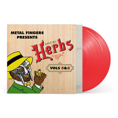 Metal Fingers Presents: Special Herbs Vols 5&6 (Gatefold) Apple Red Vinyl