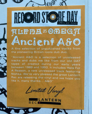 Ancient A&O (Record Store Day 2023)