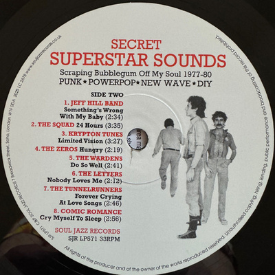 Secret Superstar Sounds: Scraping Bubblegum Off My Soul 1977-80: Punk Powerpop New Wave DIY