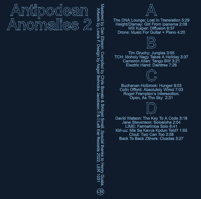 Antipodean Anomalies 2
