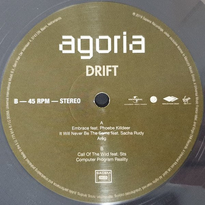 Drift (gatefold) transparent vinyl
