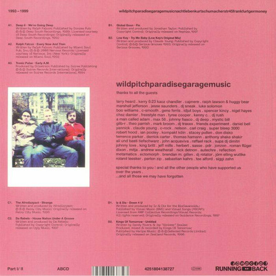 Running Back Mastermix Presents Wild Pitch Club Part I/II (Gatefold)