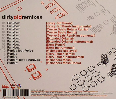 Marc Mac Presents Visioneers - Dirty Old Remixes (promo) [Used / Second Hand]