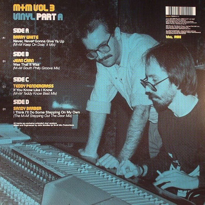 The M+M Mixes Vol. 3 Part A