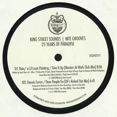 King Street Sounds / Nite Grooves: 25 Years Of Paradise