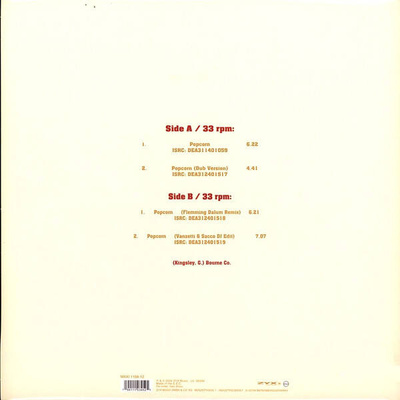 Popcorn (Clear Splattered Vinyl)