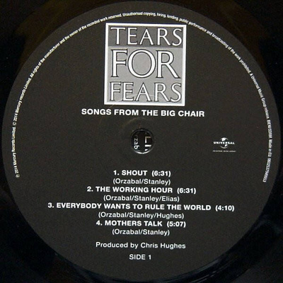 Songs From The Big Chair (180g)