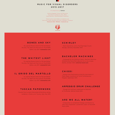 Music For Visual Disorders: 2015-2017