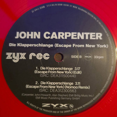 John Carpenter's Die Klapperschlange (Escape From New York)