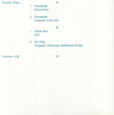 R2 + Yoruba - 25 (Gatefold) White Vinyl