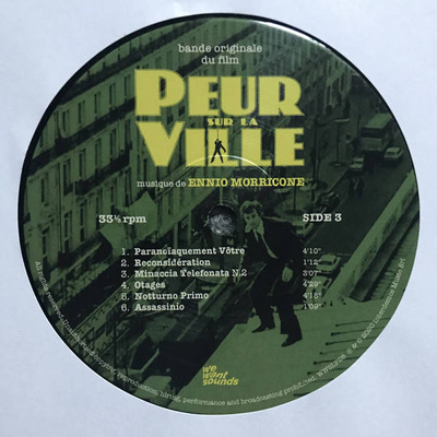 Peur Sur La Ville (Record Store Day 2020)