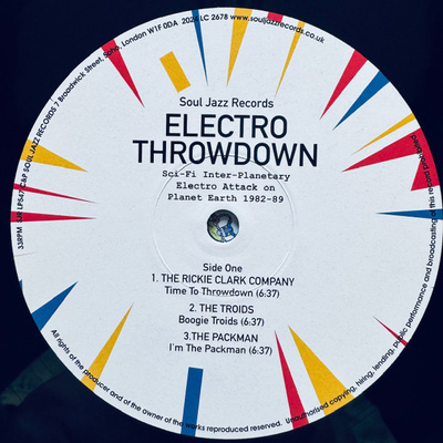 Electro Throwdown: Sci-Fi Inter-Planetary Electro Attack On Planet Earth 1982-89 (Gatefold)