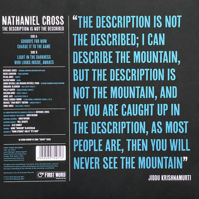 The Description Is Not The Described