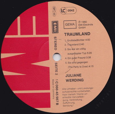 Traumland (Gatefold) [Used / Second Hand]