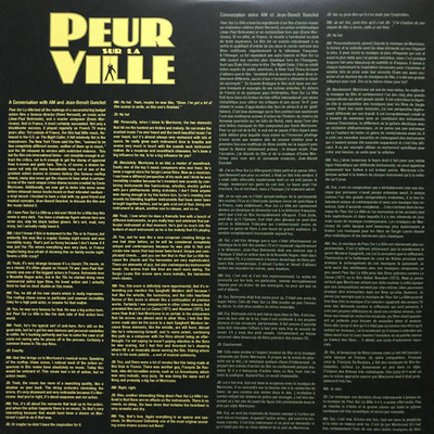 Peur Sur La Ville (Record Store Day 2020)