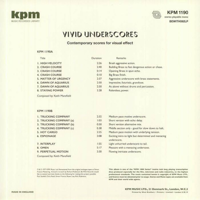 Vivid Underscores (180g)
