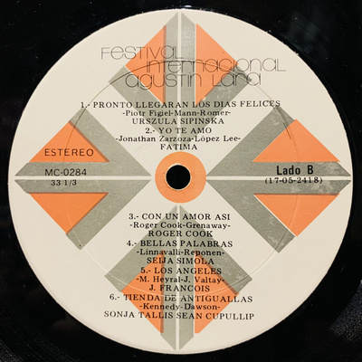 Festival Internacional Agustin Lara [Used / Second Hand]