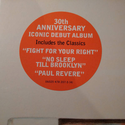 Licensed To Ill (30th Anniversary Edition)