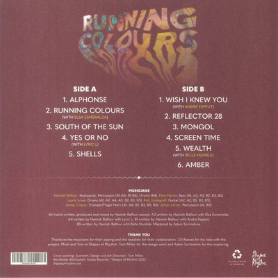 Running Colours